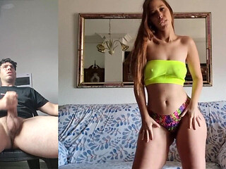 Big Ass Blonde Warms up Cocks Fast