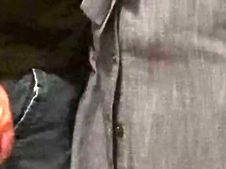 Horny milf slut gets fingered in her juicy NYC subway pussy