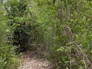 Hiking in the Wood and Abandoned Park Jerking off Until Cum Ortizjona  Jona Ortiz