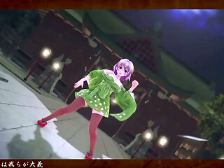 MM3077Short Hair Girl with Tokio Funka