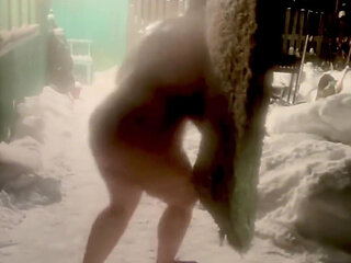 Russian Sauna and Snow