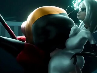 elastigirl x mirage futa