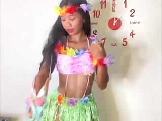 Hawaiian Strip Dance