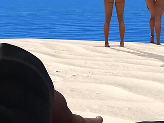 Tacos: Pleasant Sunny Day on the Beach with the Swinger Couple and the Sexy Hotties in Bikini - Episode 78