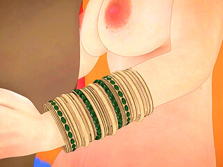 Indian Bhabhi Fucked by Milkman and Landlord - Gangbang Sex