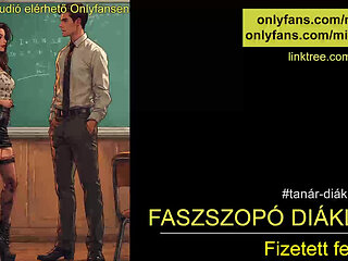 Cock sucking schoolgirl - Hungarian audio