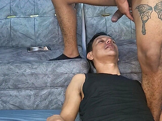 After exercising he came to open his mouth so that he would give it to him.