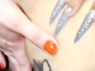 3 Hot Big Boobed Sluts Make Out with Each Other.