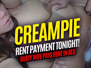 Filipina MILF Wife Fucked for Rent - Landlord Shoots Hot Cum Inside Her Hairy Pussy - Pinay Viral Scandal