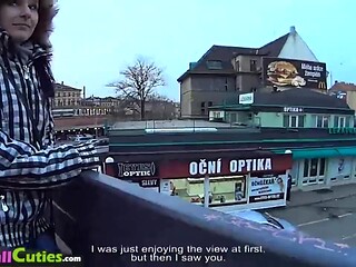 Teenage amateurs ride cock in public places