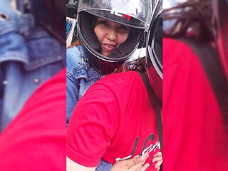 My Friend's Hotel Room Visit: Deep Throat Blowjob & Big Natural Tits Fucking in Miami