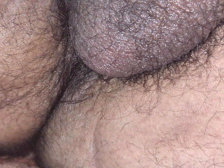 A close up Ass worshiping and fingering