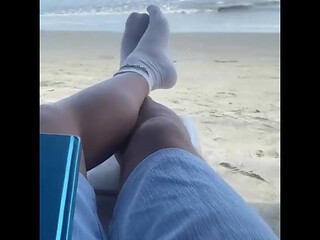 Walking Through the City of Cartagena and Then You Sit Down to Adore My Big Feet as I Deserve