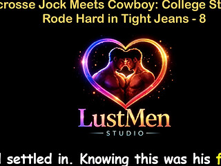 English Audio Gay Sex Story - Lacrosse Jock Meets Cowboy: College Stud Gets Rode Hard in Tight Jeans - Part 8