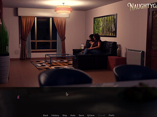 Eruption Imminent Part 40 By MorriganRae - Hot MILF Landlady is Back Home - 3D Trans Game