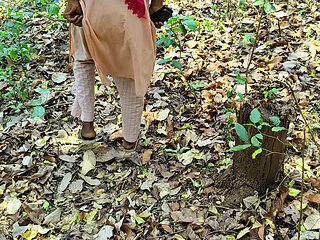 Ritika had gone for a walk in the forest to beat someone's ass, but I brought her into the house and left her