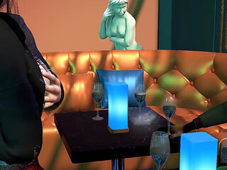 3D Big Boobs Slut Wearing Hot Pantyhose Got Fucked so Hard