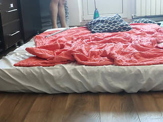 Amateur Couple Crazy Sex in the Bedroom