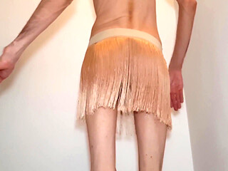 Fringe Skirt -couldn't Wait- Try on