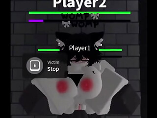 Whore cat girl got fuck in battle