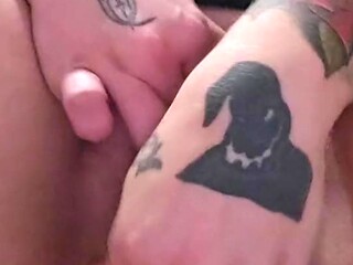 Tight Juicy Gripping Pussy and Anal Play