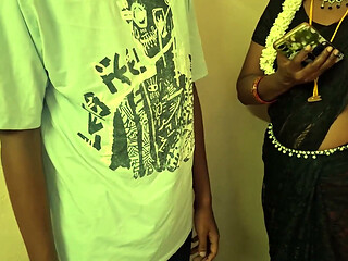 Tamil Married Bhabi Wants Two Dicks - Desi Threesome Sex
