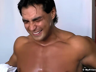 Muscle God Vince Bound & Tickled