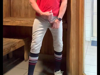 Alpha Fun in the Locker Room with JockDad87 Part 4