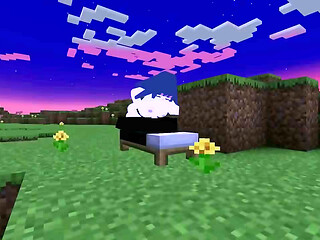 Minecraft Player Gets His Dick Drained