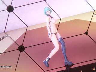 [mmd] Nayeon - Abcd Doa Tamaki Sexy Striptease Uncensored Hentai