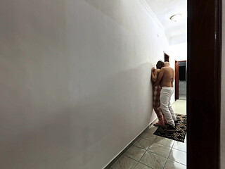 My Stepfather Has Dry-hump with Me and Masturbates Me in the Hallway.