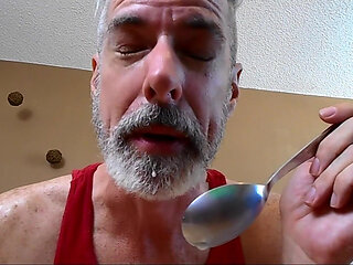 Giant Stepdad Shares His Cereal with You - Daddy Giant 5