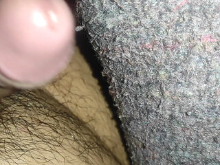 YOUNG LATINO MASTURBATES UNDER THE COVERS THINKING ABOUT HIS STEPSISTER'S WHORE