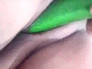 For the First Time, I Fucked Her by Putting Cucumber in Her Pussy