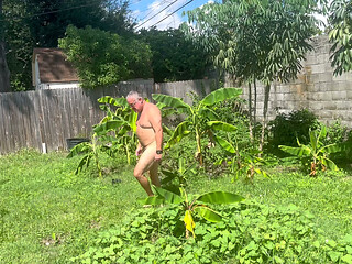 Nude in the Back Yard