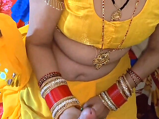 A hot Indian with a fat ass is banged by her husband