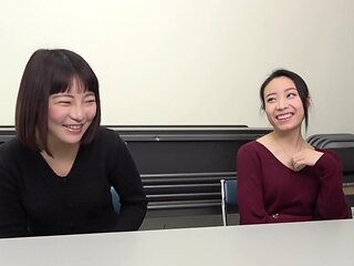 Japanese wives are asked if they prefer big dongs or threesomes