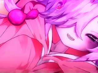 Young-woman, vtuber, suck off