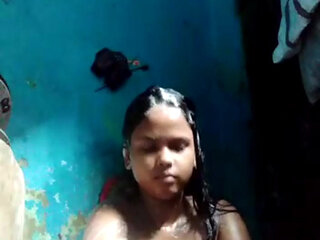 Homemade Shower sex video bathing and Fingering