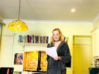 Gorgeous Mature Blonde Solo Masturbation