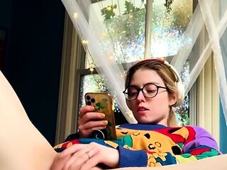 Girl masturbating