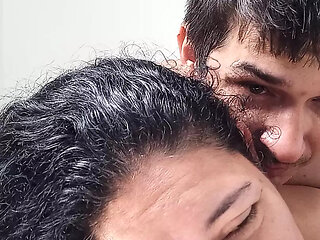 Girlfriend Sucking Delicious Chubby Deepthroat Submissive Latina Anal