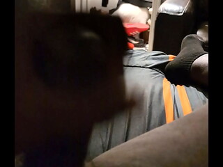 Solo boy jacking his dick