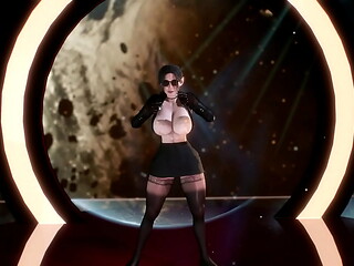 sexy lady cover dance 3D