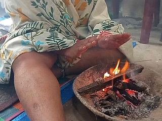 Stepmom and Stepson Feeling Cold
