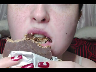 Eating and Having My Breakfast.