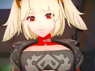 Zenless Zone Zero - Burnice White Riding a Dick - 3D Hentai Animations