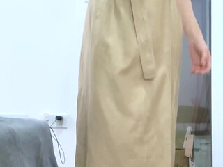 Seamless Silk Masturbation