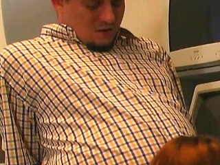 Young Brunette Babe Gets Fucked Hard in the Office