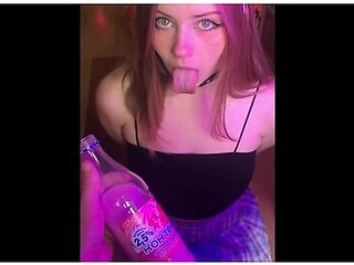 Brought Home A Homeless Cat Girl And Cum In Mouth